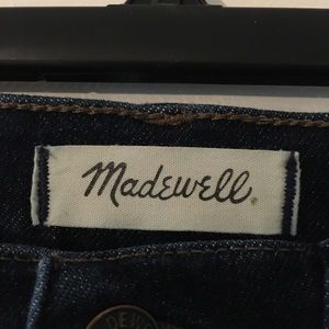 Madewell Jeans. Worn a few times.